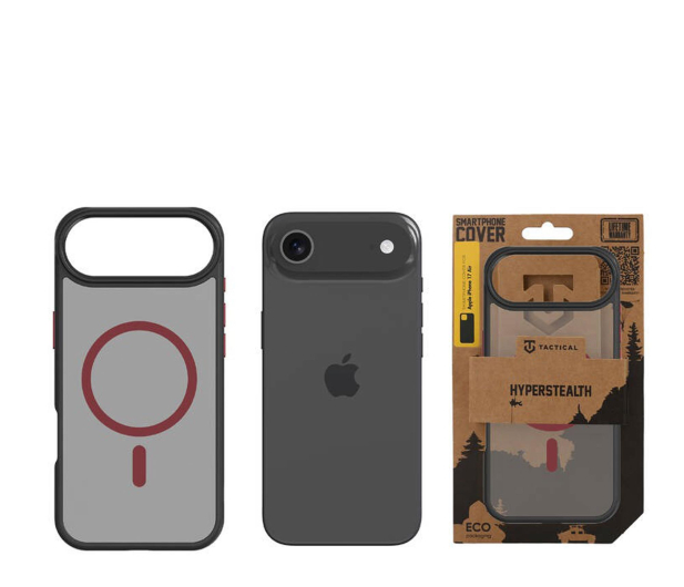 Tactical MagForce Hyperstealth 2.0 Kryt pro Apple iPhone Air Black/Re - 1514218 - zdjęcie 3